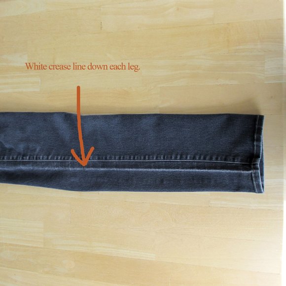 NYDJ Dark Blue Alina Leggings Skinny Jeans Size 8 - Picture 9 of 9